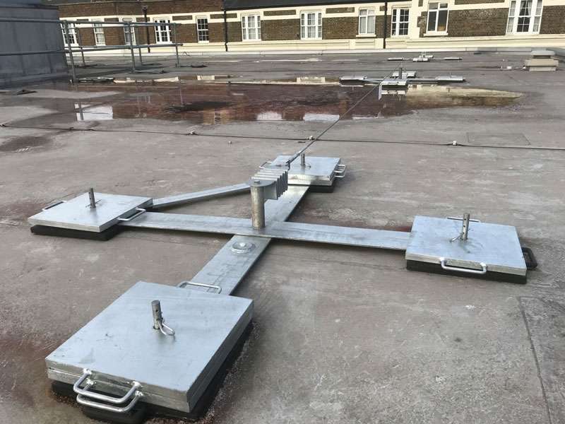 Kee Anchors on Roof